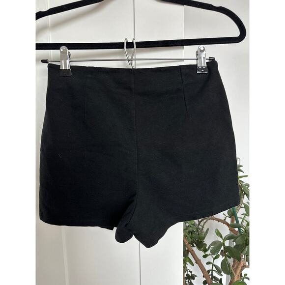 Brandy Melville Black Mini Skort, One Size, EUC - Picture 2 of 5
